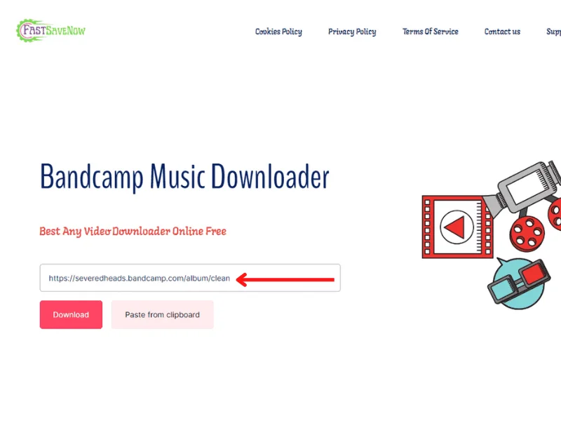 Bandcamp to mp3 downloader