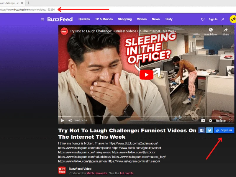 BuzzFeed video downloader